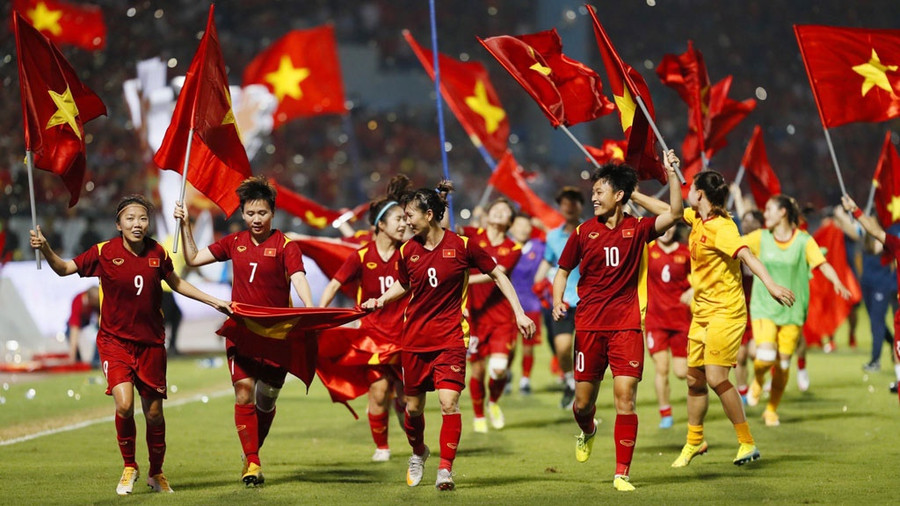 Tuyển nữ VN sẵn sàng tâm thế đến World Cup 2023. Ảnh: Ngọc Dương Tuyển nữ VN sẵn sàng tâm thế đến World Cup 2023. Ảnh: Ngọc Dương