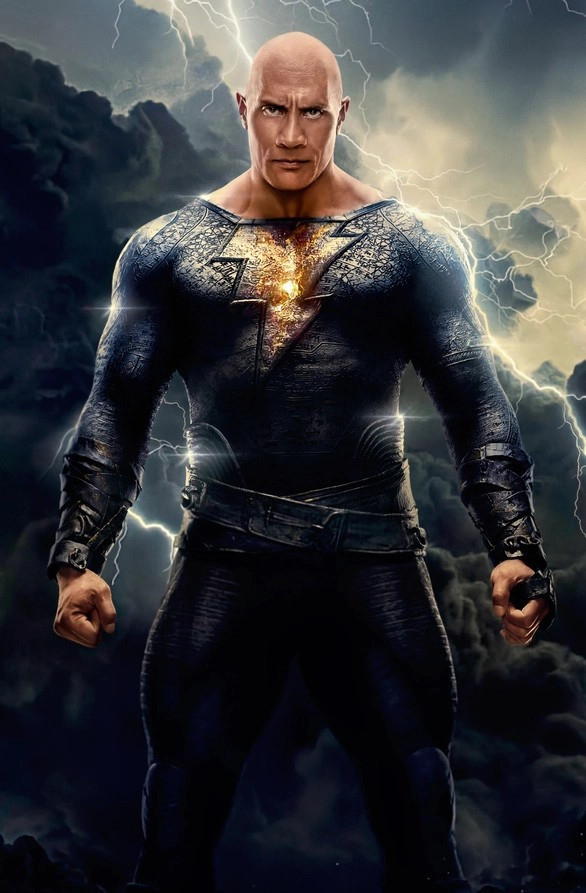 The Rock đảm nhận vai nam chính trong dự án phim “Black Adam“. Ảnh: Xinhua