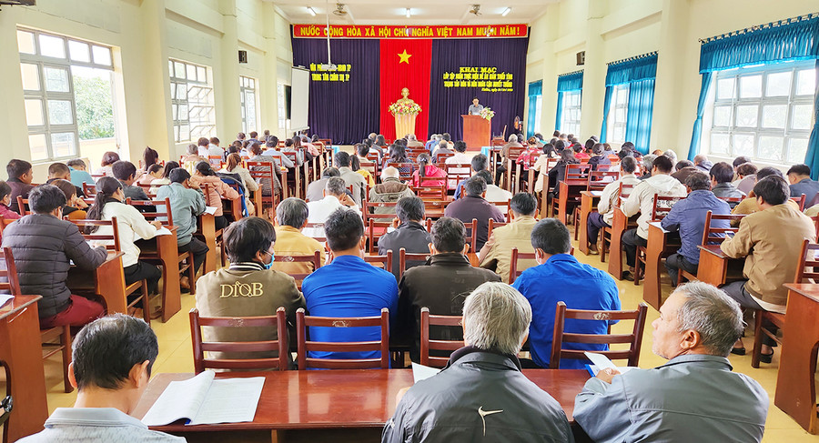 Quang cảnh lớp tập huấn. Ảnh: Bá Bính  Quang cảnh lớp tập huấn. Ảnh: Bá Bính