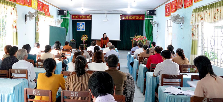 Quang cảnh buổi khảo sát. Ảnh: Mộc Trà  Quang cảnh buổi khảo sát. Ảnh: Mộc Trà