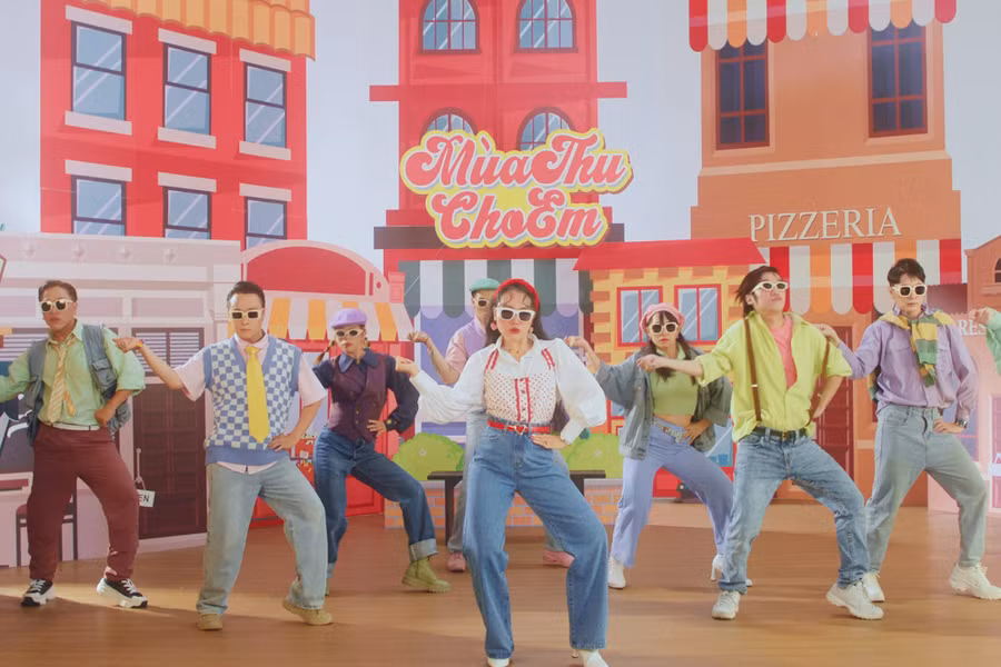 Phương Mỹ Chi tự tin khoe vũ đạo trong sản phẩm mới. Ảnh: NVCC