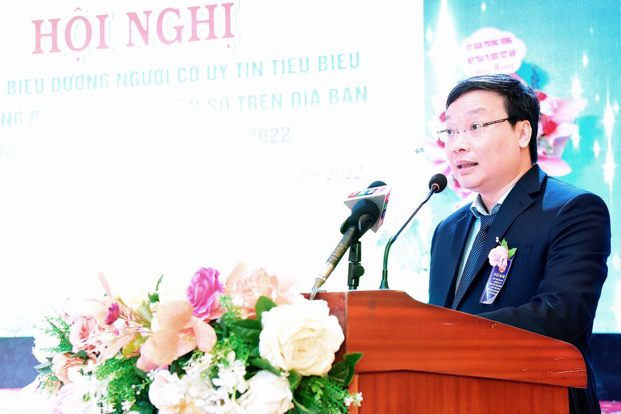 Chủ tịch UBND tỉnh Trương Hải Long phát biểu chỉ đạo tại hội nghị. Ảnh: Đức Thụy Chủ tịch UBND tỉnh Trương Hải Long phát biểu chỉ đạo tại hội nghị. Ảnh: Đức Thụy