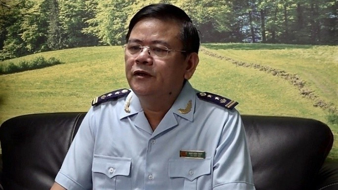 Ngô Văn Thụy thời điểm còn đang giữ chức đội trưởng Đội 3 (Ảnh Tổng cục Hải quan) Ngô Văn Thụy thời điểm còn đang giữ chức đội trưởng Đội 3 (Ảnh Tổng cục Hải quan)