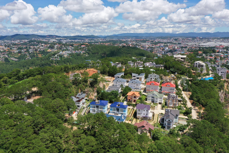 Một góc khu du lịch Nam Hồ. Ảnh baolamdong.vn .