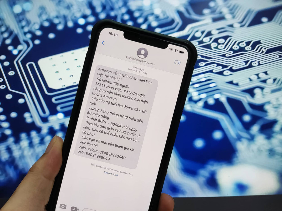Tội phạm lừa đảo qua mạng ngày càng tinh vi, nguy hiểm, gây thiệt hại lớn. Ảnh: TN Tội phạm lừa đảo qua mạng ngày càng tinh vi, nguy hiểm, gây thiệt hại lớn. Ảnh: TN