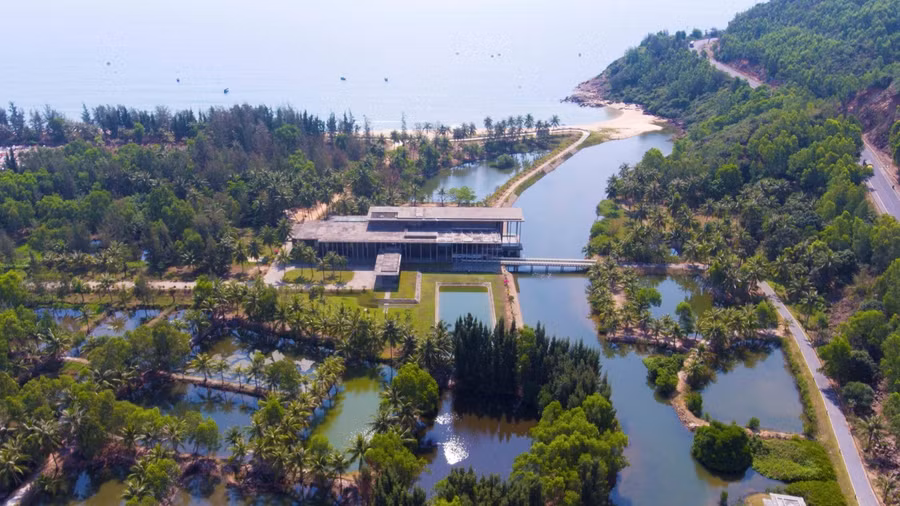 Trung tâm quốc tế Khoa học và giáo dục liên ngành ở TP.Quy Nhơn được sử dụng để tổ chức nhiều hội nghị, hội thảo quốc tế.