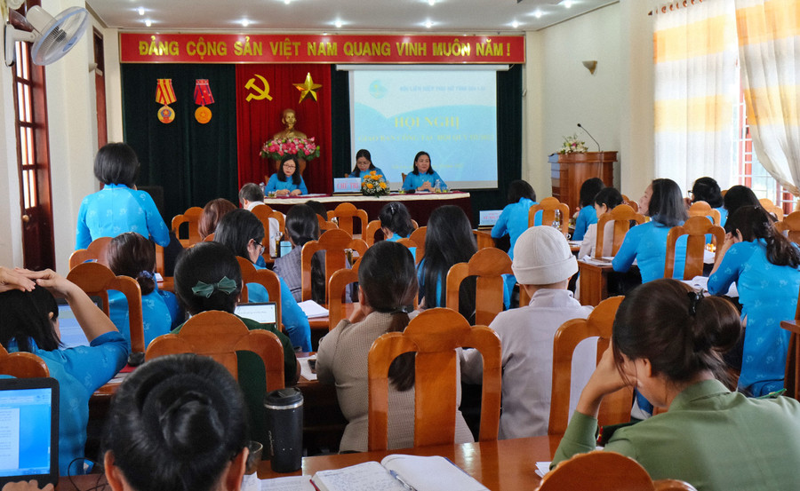 Quang cảnh hội nghị. Ảnh Minh Châu 