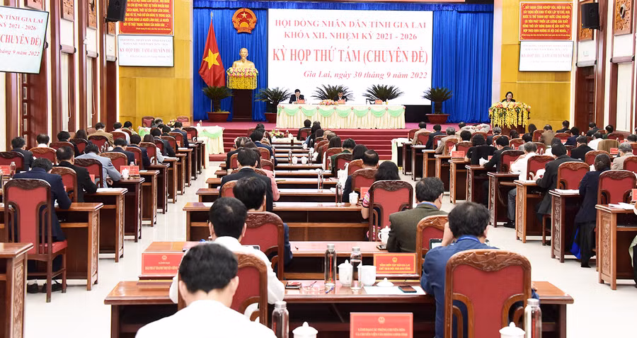 Quang cảnh kỳ họp. Ảnh: Đức Thụy