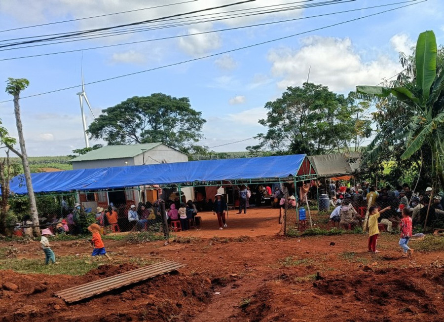 Hiện nạn nhân đã được gia đình lo hậu sự theo phong tục địa phương. Ảnh: RÔ HOK