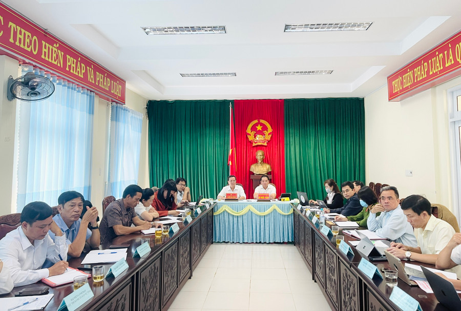 Quang cảnh buổi tiếp công dân định kỳ tháng 10-2022. Ảnh: Trần Dung Quang cảnh buổi tiếp công dân định kỳ tháng 10-2022. Ảnh: Trần Dung