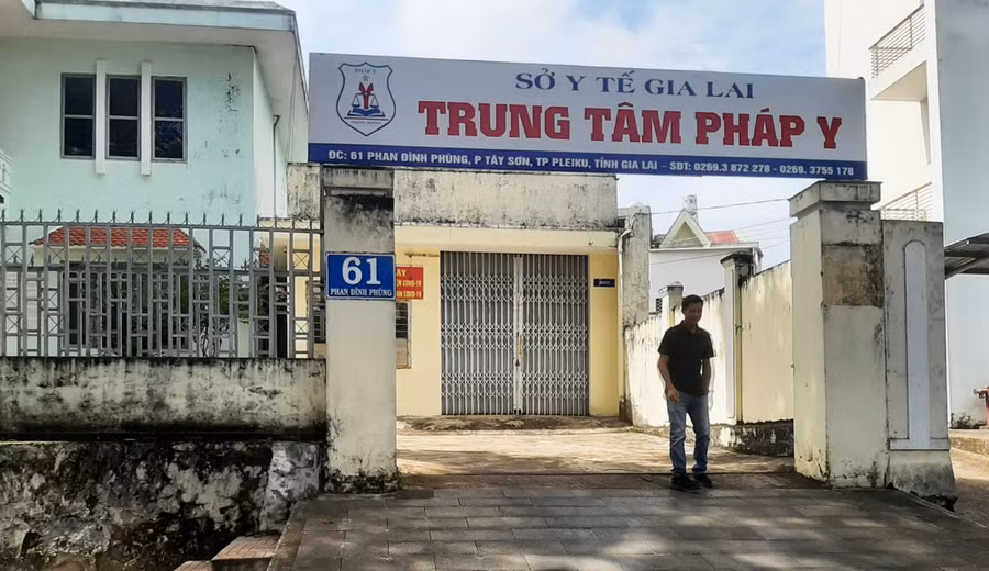  Trụ sở Trung tâm Pháp y tỉnh. Ảnh: Hạ Vy