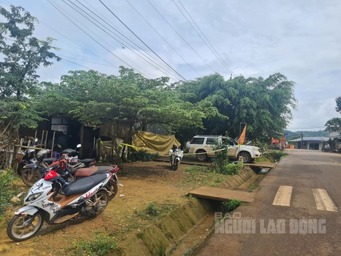 Vụ án mạng nghiêm trọng khiến 2 người chết tại chỗ.