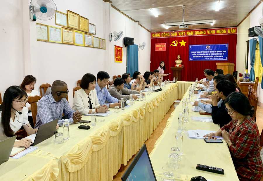 Quang cảnh buổi làm việc. Ảnh: Như Nguyện Quang cảnh buổi làm việc. Ảnh: Như Nguyện