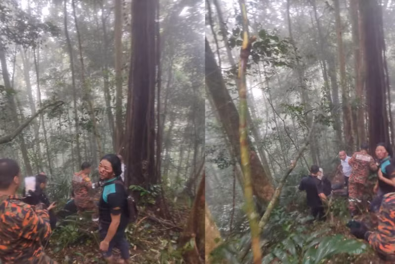  Lực lượng cứu hộ nhanh chóng tìm thấy các nạn nhân và tiến hành sơ cứu tại chỗ. Ảnh: The Star