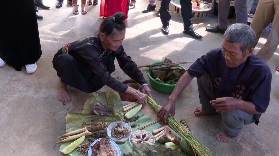 Lễ mừng cơm mới của Đồng bào Xinh Mun là di sản văn hóa phi vật thể quốc gia. Ảnh nguồn quangngaitv.vn