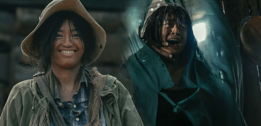 Tạo hình của Lan Ngọc và Kaity Nguyễn trong phim mới. Ảnh: NSX