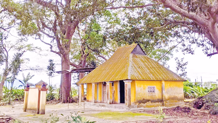 Đình An Thuận (thôn Tân Hiệp, xã Tân An, huyện Đak Pơ). Ảnh: Nguyễn Hiền