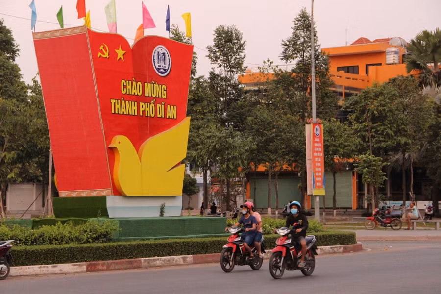 Dĩ An được công nhận là thành phố vào tháng 1.2020.