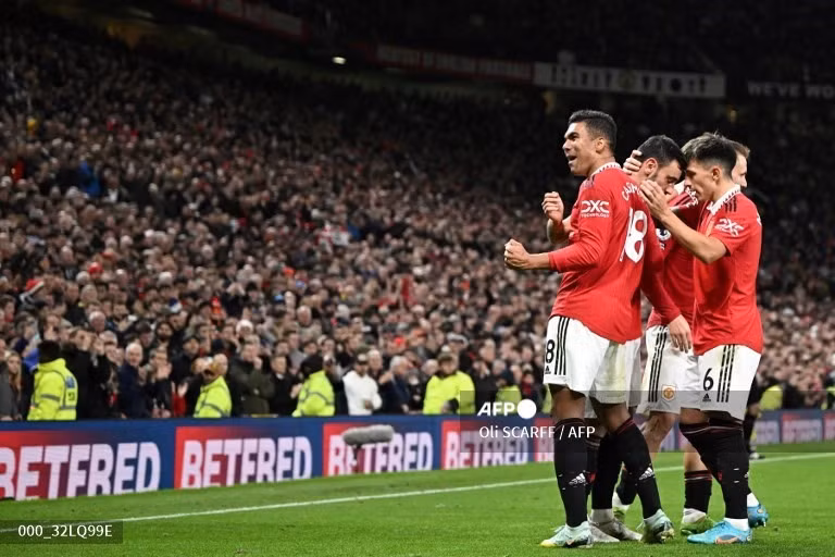 Man United chơi bóng rất mãn nhãn trước một đối thủ đầy khó chịu. Ảnh: AFP
