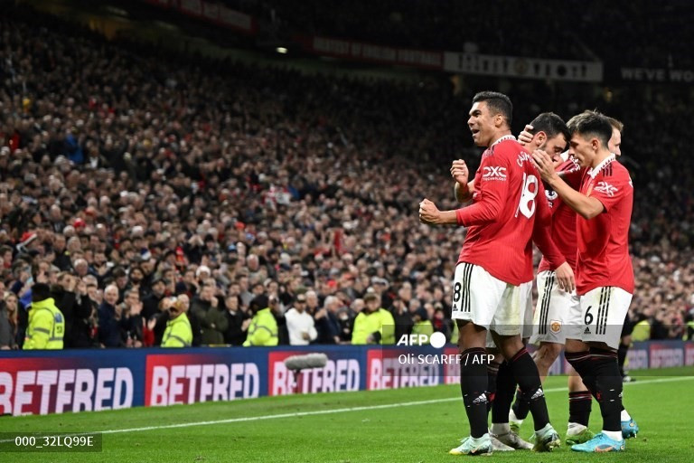 Man United chơi bóng rất mãn nhãn trước một đối thủ đầy khó chịu. Ảnh: AFP