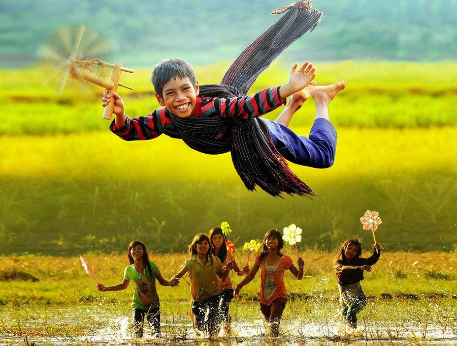 Tác phẩm “Ước mơ vùng cao” của NSNA Hùng Hoa Lư.