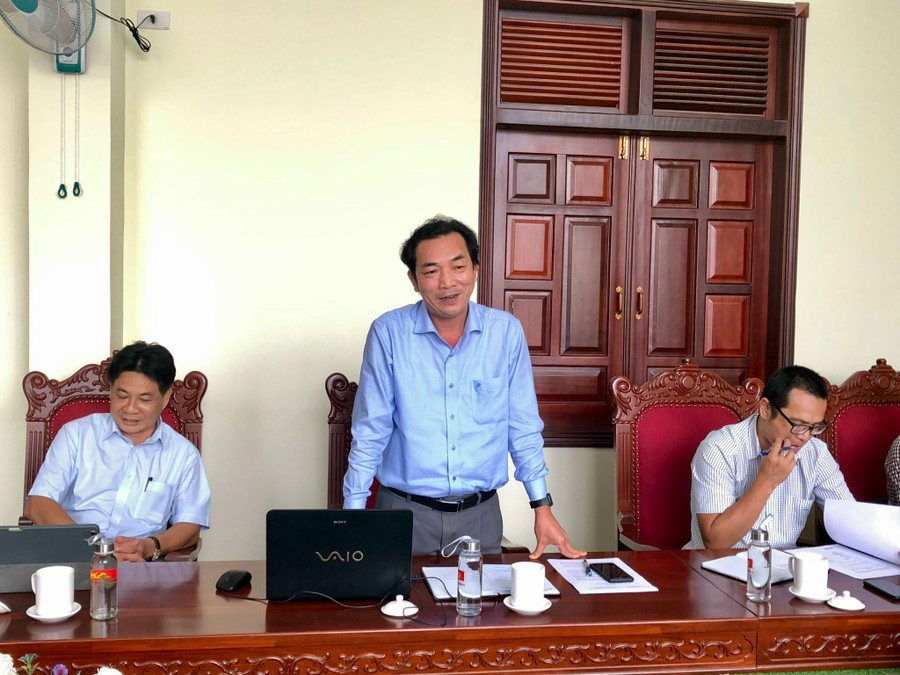 Phó Tổng Biên tập Báo Gia Lai Lương Văn Danh phát biểu tại buổi làm việc. Ảnh: Lê Nam Phó Tổng Biên tập Báo Gia Lai Lương Văn Danh phát biểu tại buổi làm việc. Ảnh: Lê Nam