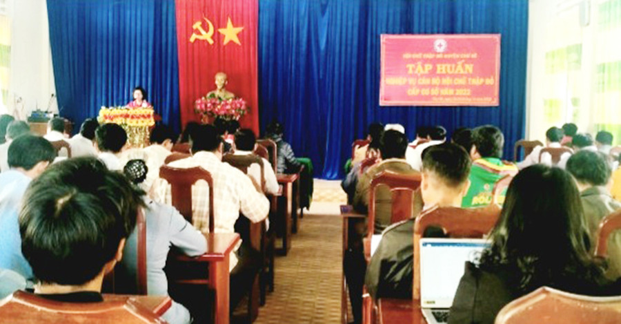 Quang cảnh khai mạc lớp tập huấn. Ảnh: Hoàng Viên