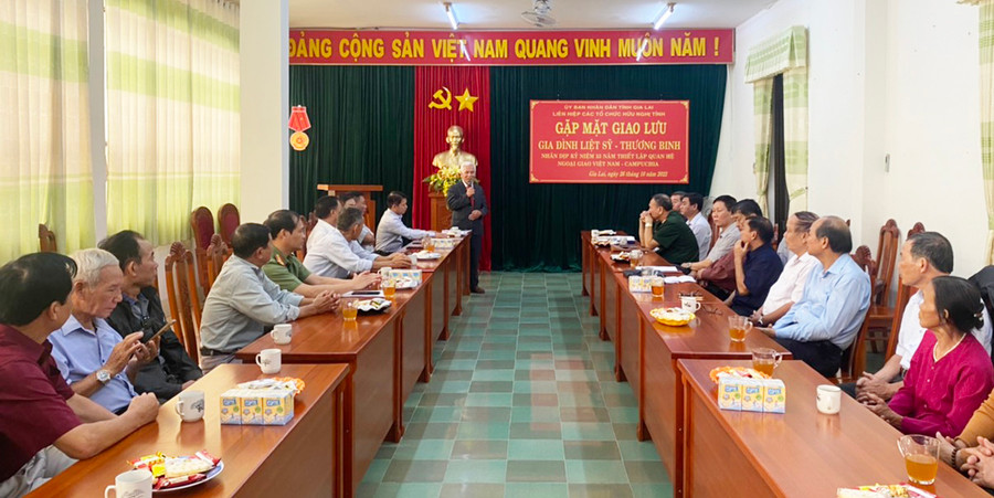 Quang cảnh buổi gặp mặt. Ảnh: Lê Anh Quang cảnh buổi gặp mặt. Ảnh: Lê Anh