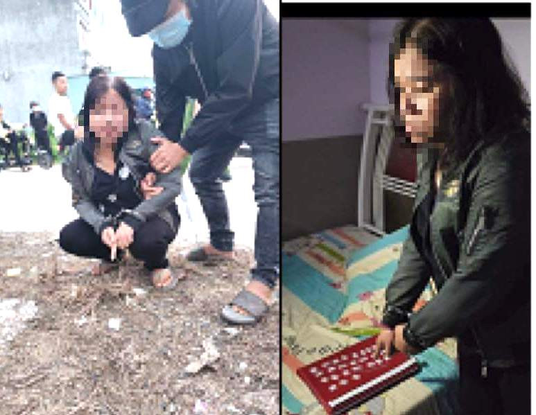 Công an thị xã An Khê bắt giữ đối tượng Trần Thị Ngọc về hành vi mua bán, tàng trữ trái phép chất ma túy. Ảnh: Đơn vị cung cấp Công an thị xã An Khê bắt giữ đối tượng Trần Thị Ngọc về hành vi mua bán, tàng trữ trái phép chất ma túy. Ảnh: Đơn vị cung cấp