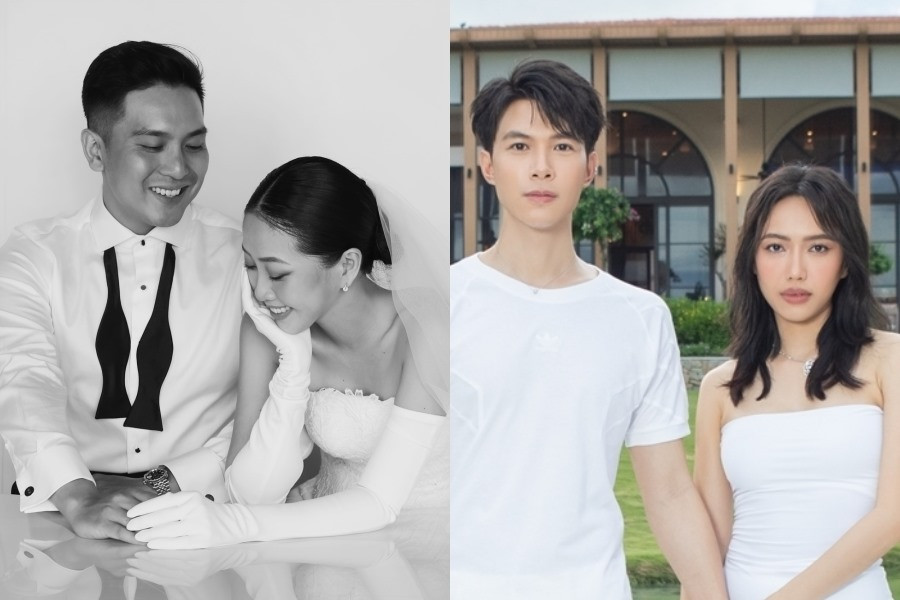 Hai cặp sao Việt cùng tổ chức đám cưới 10.10. Ảnh: NSCC