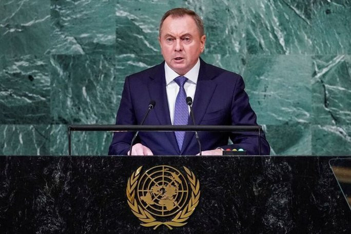 Bộ trưởng Ngoại giao Belarus Vladimir Makei. Ảnh: Reuters  Bộ trưởng Ngoại giao Belarus Vladimir Makei. Ảnh: Reuters