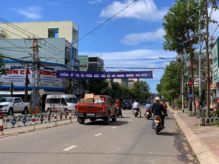 Gia Lai đẩy mạnh các hoạt động tuyên truyền trong Tháng Hành động Quốc gia phòng-chống HIV/AIDS năm 2022. Ảnh: Như Nguyện Gia Lai đẩy mạnh các hoạt động tuyên truyền trong Tháng Hành động Quốc gia phòng-chống HIV/AIDS năm 2022. Ảnh: Như Nguyện