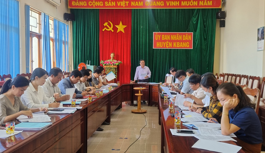 Quang cảnh buổi làm việc. Ảnh: Hà Phương