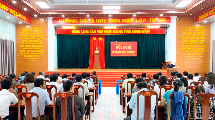 Toàn cảnh hội nghị. Ảnh: Mỹ Đức