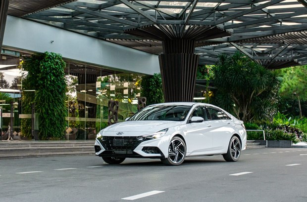 Hyundai Elantra All new 'lột xác' về mặt ngoại hình trong thế hệ mới. (Ảnh nguồn: Hyundai)  Hyundai Elantra All new 'lột xác' về mặt ngoại hình trong thế hệ mới. (Ảnh nguồn: Hyundai)