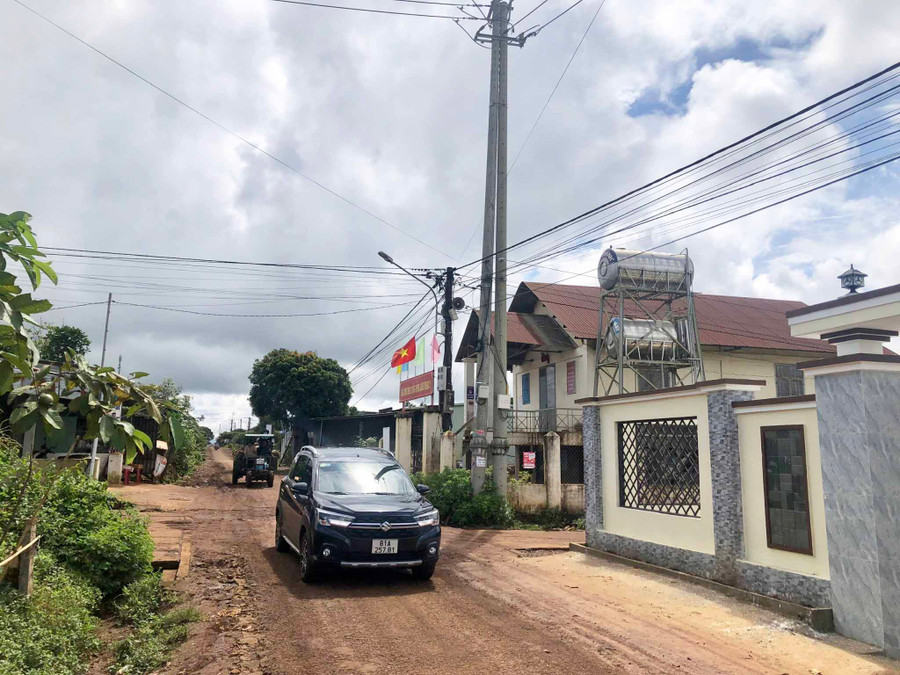 Một góc làng Nhao 2, xã Ia Kênh. Ảnh: Lê Nam