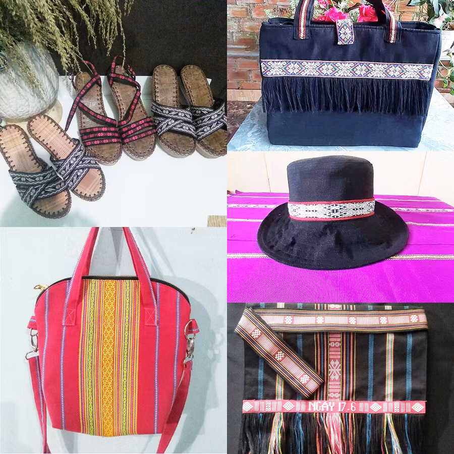  Một số sản phẩm khởi nghiệp của chị Mlơnh. Ảnh: Minh Châu