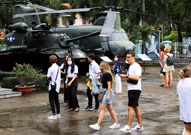 Thành phố Hồ Chí Minh đón hơn 22,7 triệu lượt khách du lịch trong 9 tháng năm 2022. Ảnh: Hồng Đạt/TTXVN