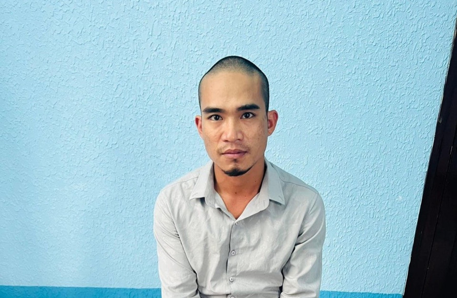 Đối tượng Đồng Văn Tiền bị bắt về hành vi cố ý gây thương tích. Ảnh: Lê Anh Đối tượng Đồng Văn Tiền bị truy nã về hành vi cố ý gây thương tích. Ảnh: Lê Anh