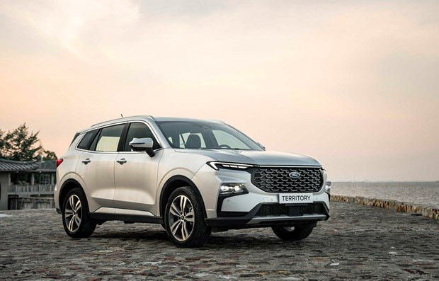 Mẫu xe SUV mới của hãng xe Mỹ được giới thiệu tại Việt Nam. (Ảnh nguồn: Ford) Mẫu xe SUV mới của hãng xe Mỹ được giới thiệu tại Việt Nam. (Ảnh nguồn: Ford)