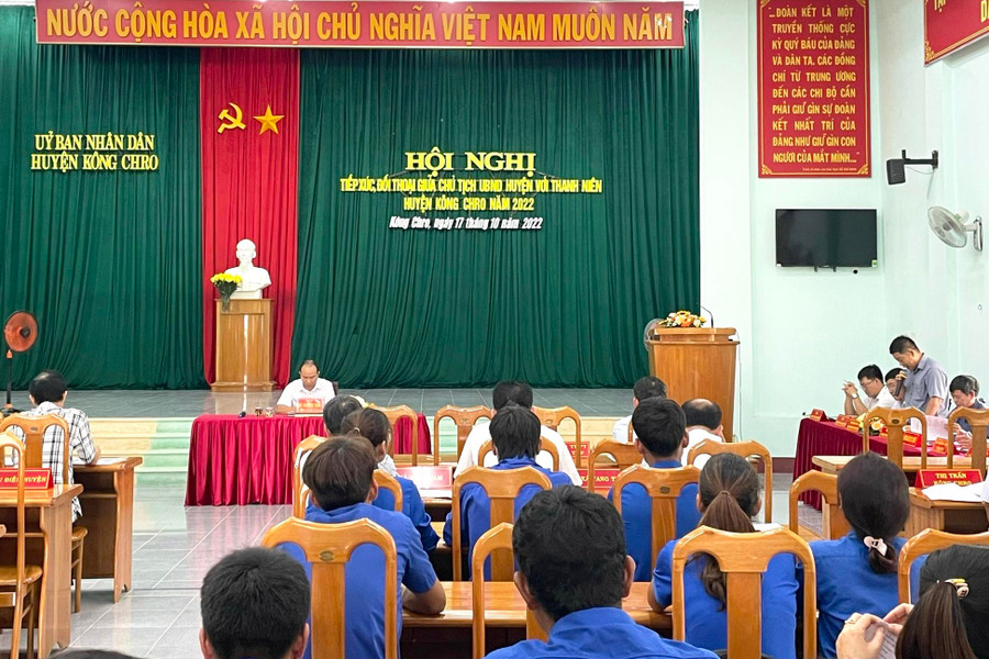 Quang cảnh buổi đối thoại. Ảnh: Phương Liên Quang cảnh buổi đối thoại. Ảnh: Phương Liên