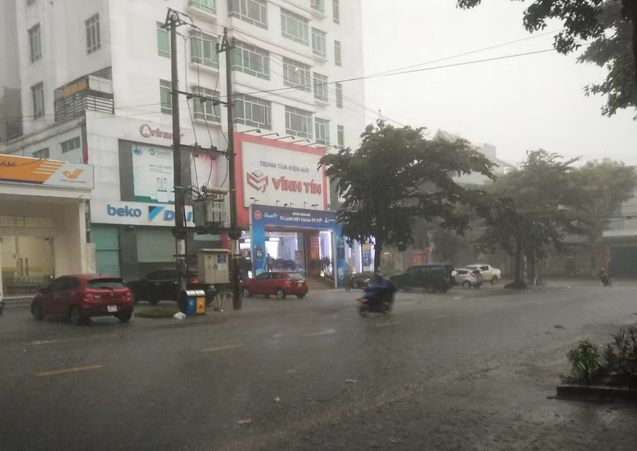 Gia Lai có mưa to đến rất to. Ảnh: Gia Bảo