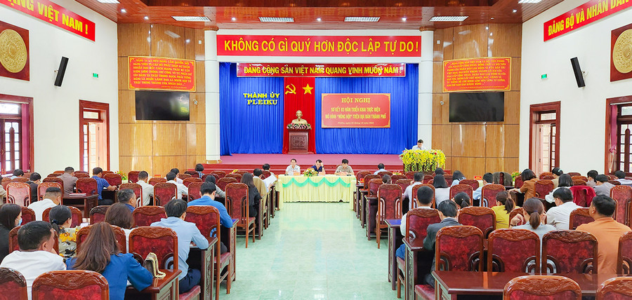  Quang cảnh hội nghị. Ảnh: Bá Bính