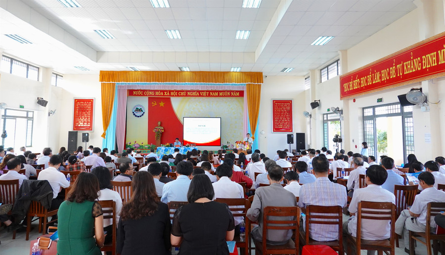 Quang cảnh hội nghị. Ảnh: Mộc Trà.