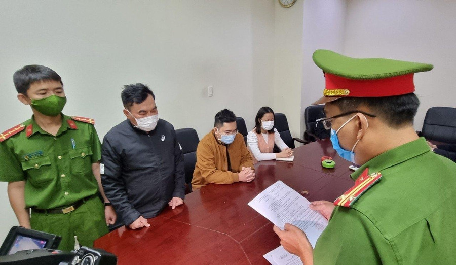 Trung "lửa" bị tạm giam tháng 12.2021. Ảnh: Nguyễn Tú  Trung