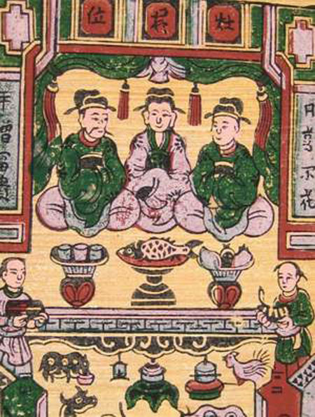 Sự tích Tết ông Công, ông Táo ngày 23 tháng Chạp.