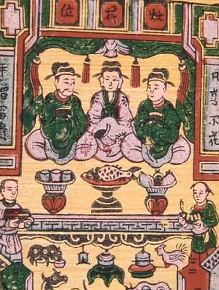 Sự tích Tết ông Công, ông Táo ngày 23 tháng Chạp.