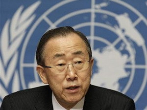 Tổng Thư ký Liên hợp quốc Ban Ki-moon.