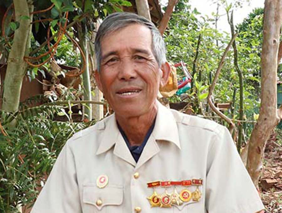  Ông Siu Amach. Ảnh: Hồng Thương