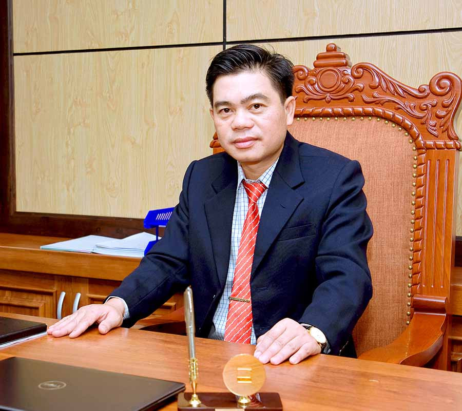 Tổng Giám đốc DLG-ông Nguyễn Trung Kiên. Ảnh: Mai Tiên